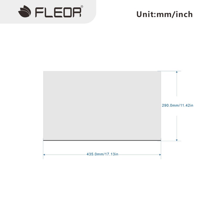 FLEOR 11.4 x 17 Inch Blank Guitar Bass Pickguard Sheet DIY Guitar Pickguard Backplate Scratch Plate Material,4Ply Aged Pearl - Image 2